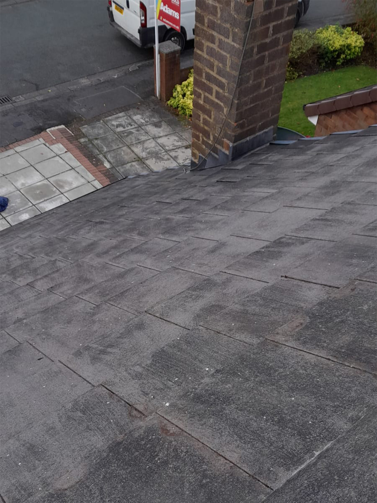 Roof Cleaning Newtown After Arial